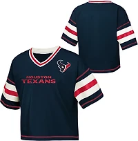 Outerstuff Girls' Texans Grid Iron Jersey T-shirt