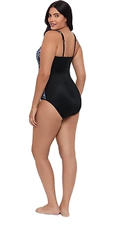 Trimshaper Women's Flora and Fauna Vera 1-Piece Swimsuit