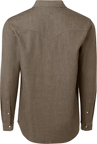Magellan Outdoors Men's Pecos Ridge Denim Long Sleeve Shirt