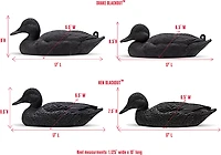 Rig'Em Right Outdoors Mainline Series Blackout Decoy 6-Pack