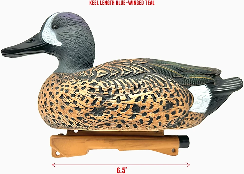 Rig'Em Right Outdoors Mainline Series Blue-Wing Teal Decoy 12-Pack