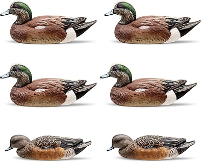 Rig'Em Right Outdoors Mainline Series Wigeon Decoy 6-Pack