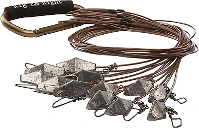 Rig'Em Right Outdoors Xtreme Coated Cable Decoy Anchor 12-Pack