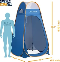 Alpcour Portable Pop-Up Privacy Tend XTall