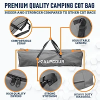 Alpcour Camping Cot Bag 42"