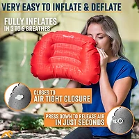 Alpcour Large Inflatable Camping Pillow