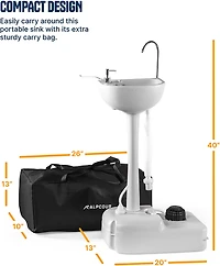 Alpcour Portable Camping Sink