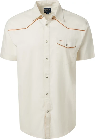 Texas Standard Men's Lariat Ranger Pearl Snap Short Sleeve Shirt
