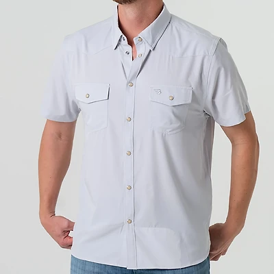 BURLEBO Men's Performance Western Shirt