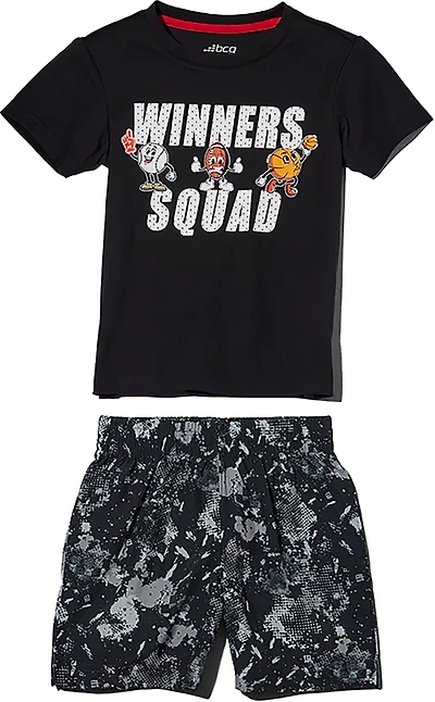 BCG Boys' Winners Squad Short Sleeve Clothing Set