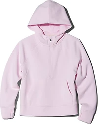 Freely Girls' Sandwashed Lux Half Zip Hoodie