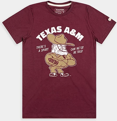 Homefield Men's Texas A&M Aggies Ol Sarge Short Sleeve T-shirt