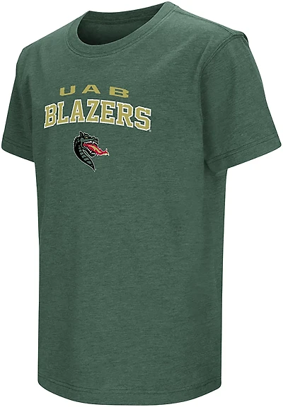 Colosseum Youth's University of Alabama at Birmingham Blazers Mascot Arch Short Sleeve Graphic T-shirt