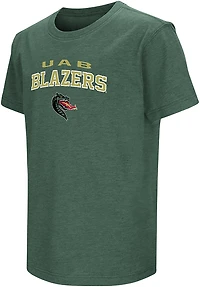 Colosseum Youth's University of Alabama at Birmingham Blazers Mascot Arch Short Sleeve Graphic T-shirt