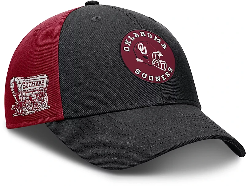 Jordan Men's University of Oklahoma Dri-FIT Rise Football Helmet Local Cap