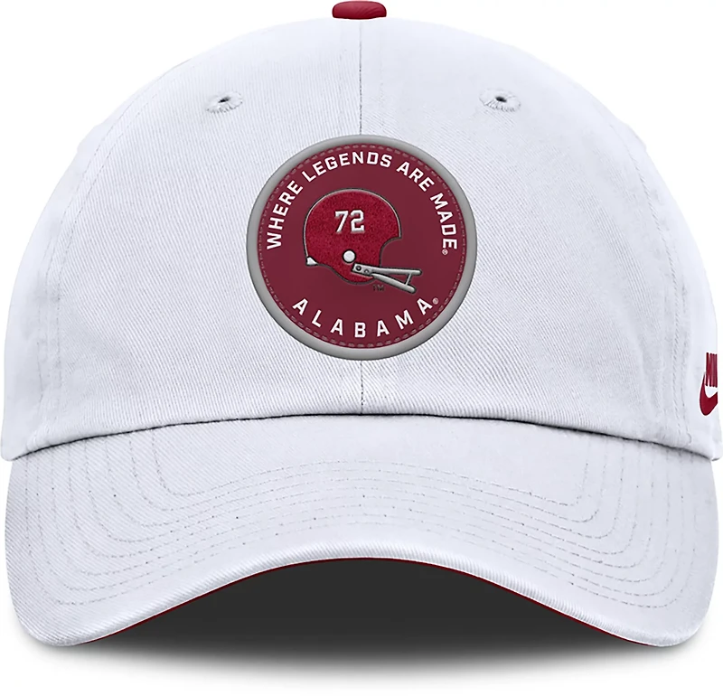 Nike Men's Alabama Legacy Football Helmet Logo Unstructured Adjustable Club Cap