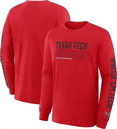 Fanatics Texas Tech Raiders Quad Fuel The Fire Long Sleeve T-Shirt