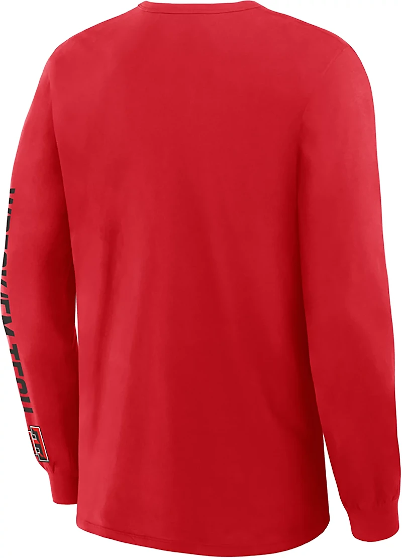 Fanatics Texas Tech Raiders Quad Fuel The Fire Long Sleeve T-Shirt