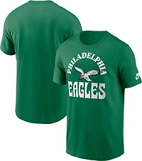 Nike Men's Philadelphia Eagles Groove Essential Cotton Short Sleeve T-shirt