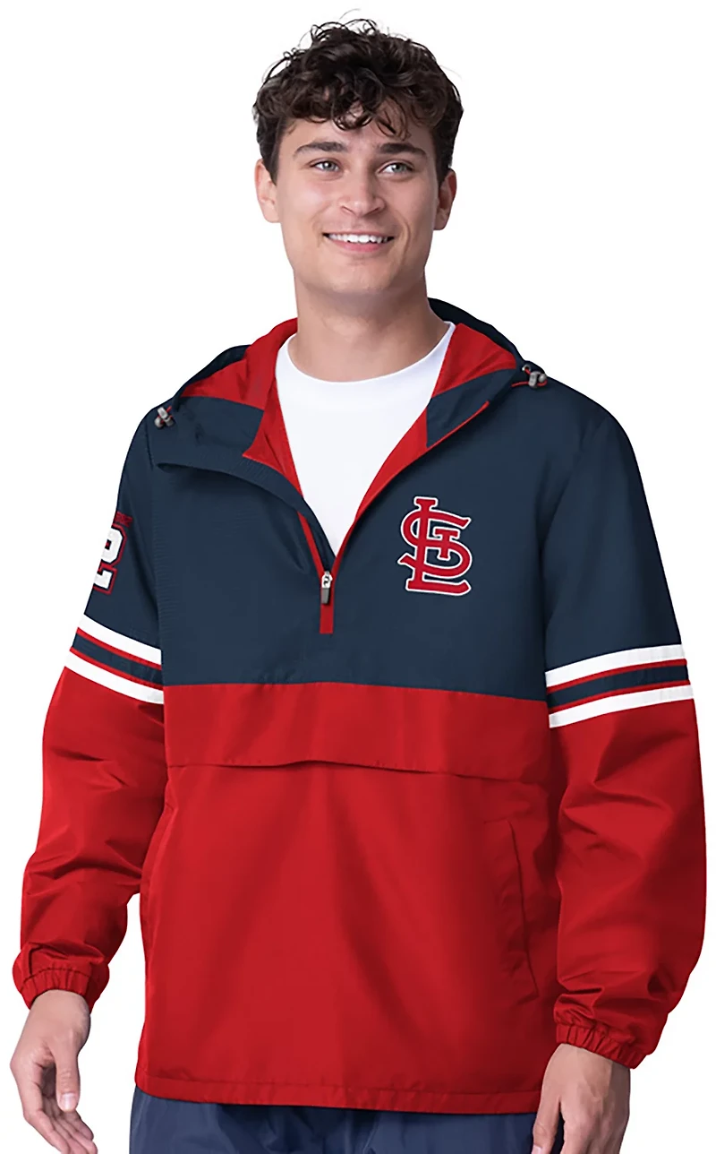 Starter Men's St. Louis Cardinals GIII Batter Up Scout I Varsity Jacket