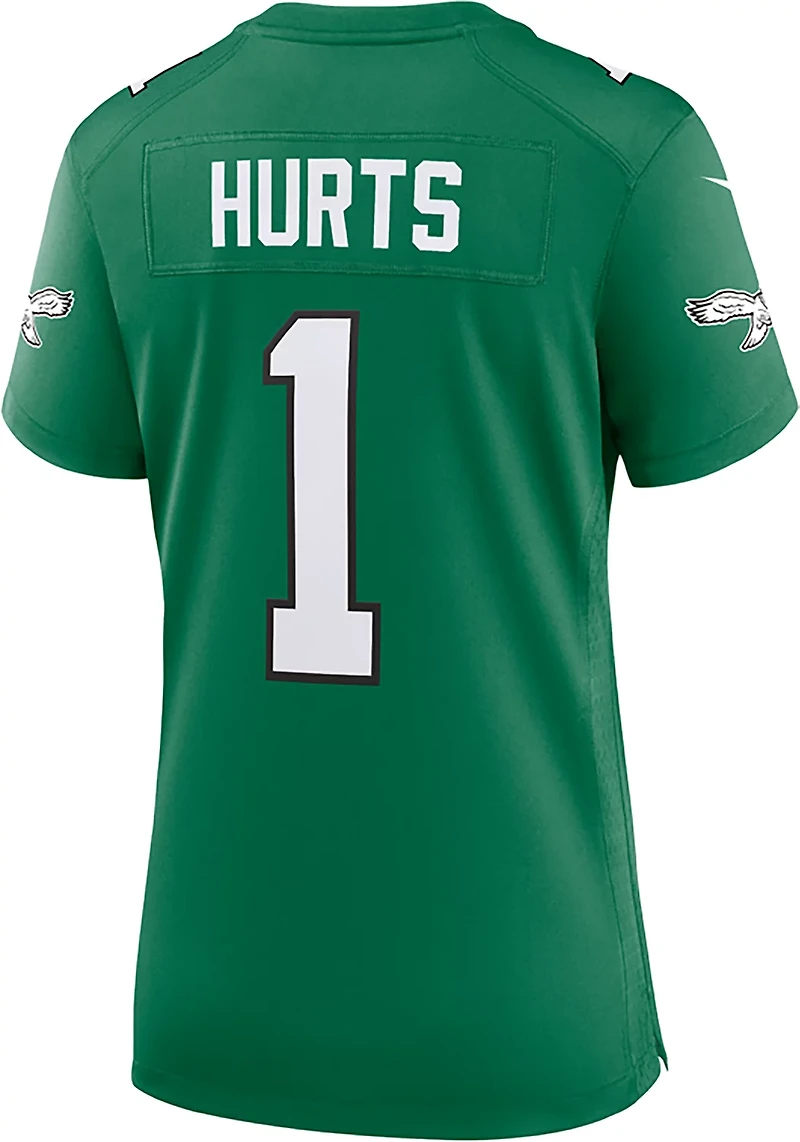 Nike Women's Philadelphia Eagles Jalen Hurts #1 Game Player Name & Number Jersey