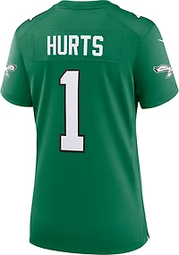 Nike Women's Philadelphia Eagles Jalen Hurts #1 Game Player Name & Number Jersey