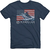 Magellan Outdoors Boys' R/W/B Marlin T-shirt