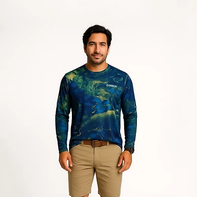 Magellan Outdoors Men's Realtree Xtreme Reversible Crew Long-Sleeve T-shirt