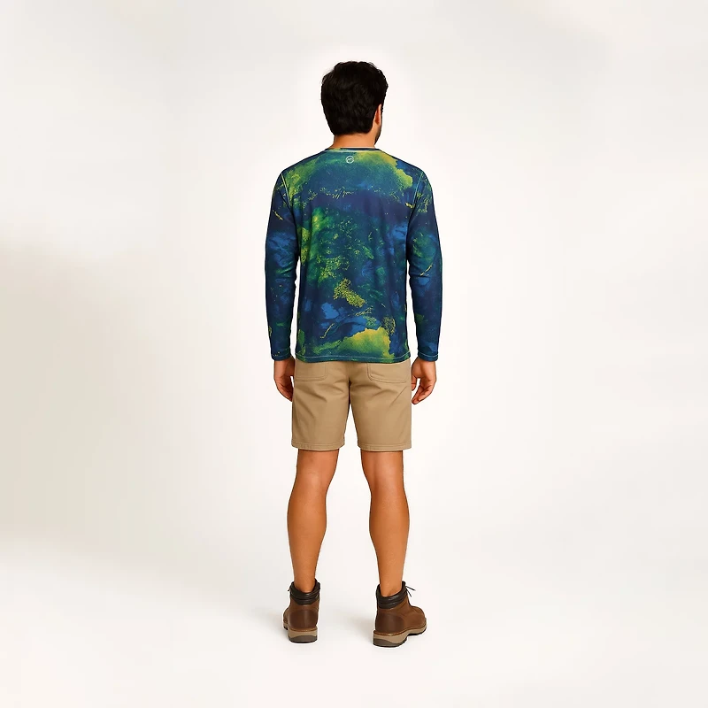 Magellan Outdoors Men's Realtree Xtreme Reversible Crew Long-Sleeve T-shirt