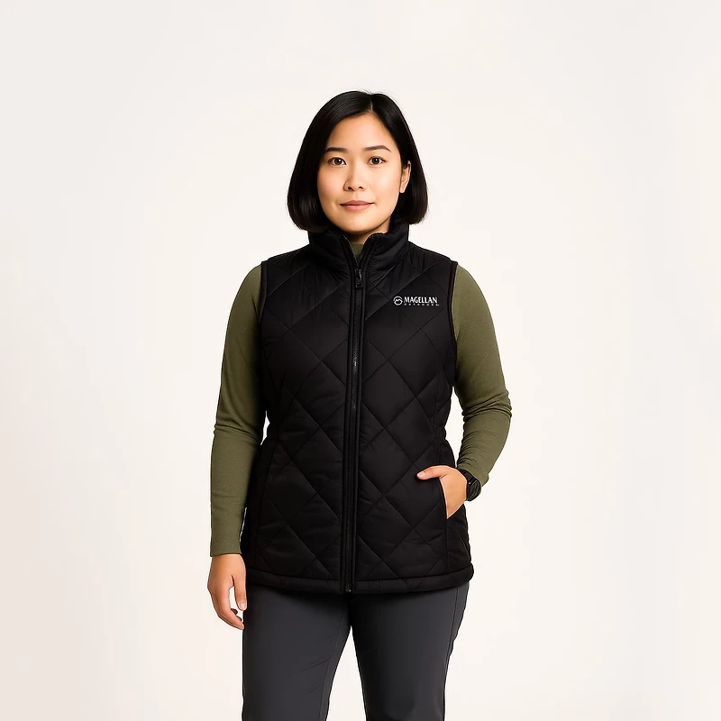 Magellan Outdoors Women's Lost Pines Puffer Vest
