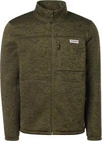 Magellan Outdoors Men's Campfire Sherpa Lined Sweater Fleece Jacket