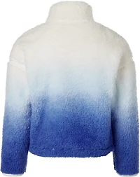 BCG Girls' Cozy Print Sherpa 1/4-Zip Top