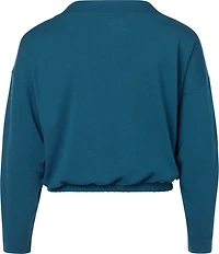 BCG Girls' Shoulder Play Long Sleeve T-shirt