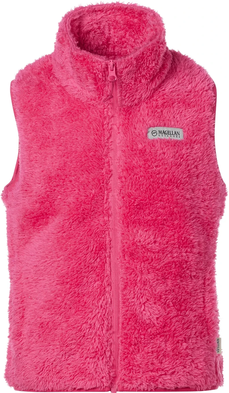 Magellan Outdoors Girls' Campfire Sherpa Vest