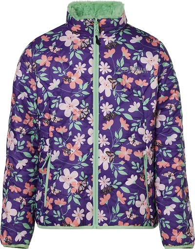 Magellan Outdoors Girls' Lost Pines Reversible Puffer Jacket