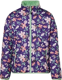 Magellan Outdoors Girls' Lost Pines Reversible Puffer Jacket
