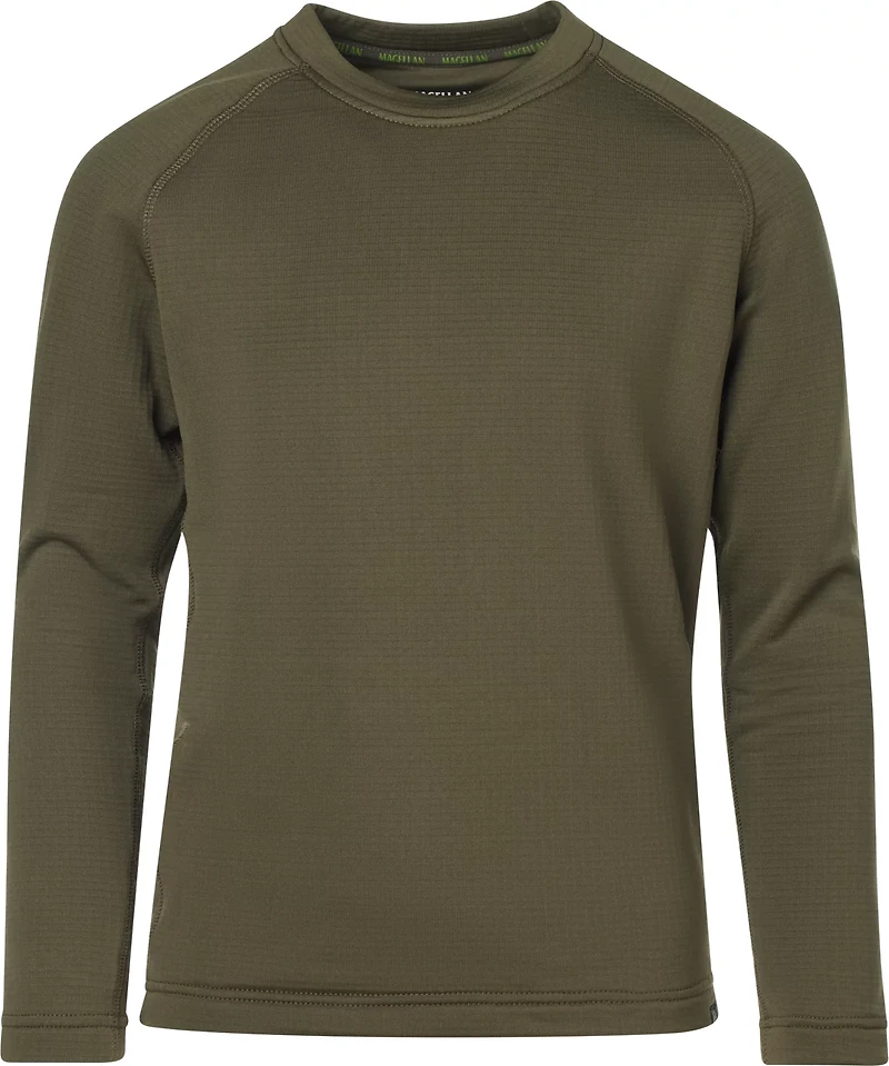 Magellan Outdoors Boys' HuntGear Heavy Weight Baselayer Crew Neck Top