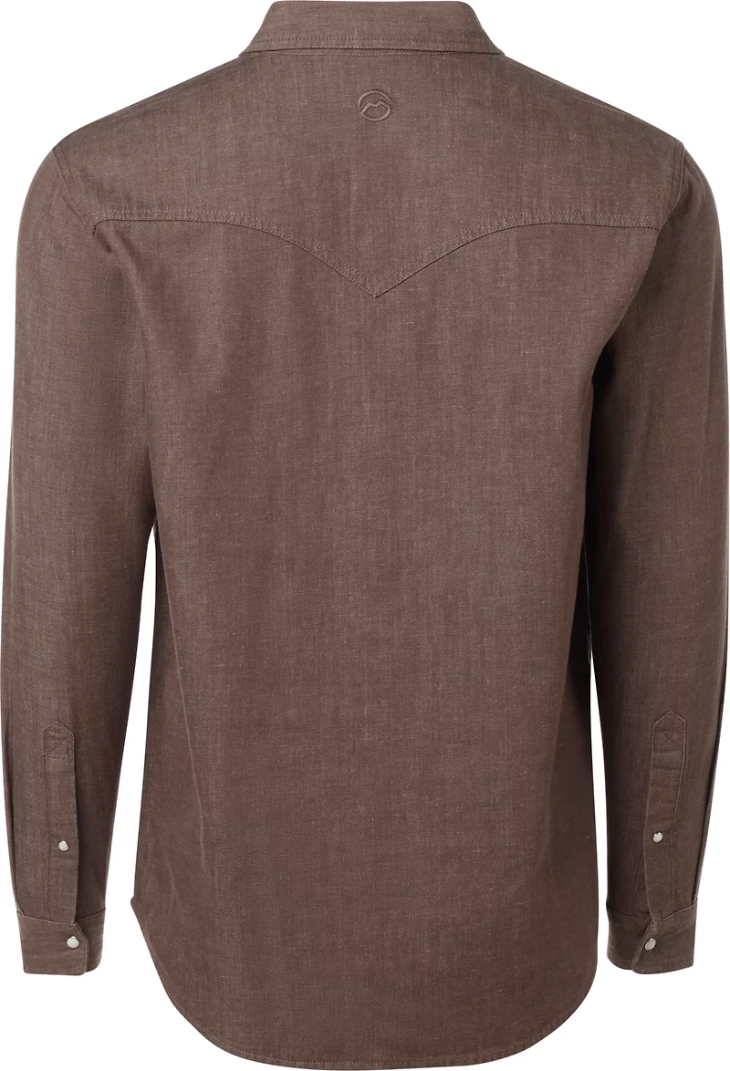 Magellan Outdoors Men's Pecos Ridge Denim Long Sleeve Shirt