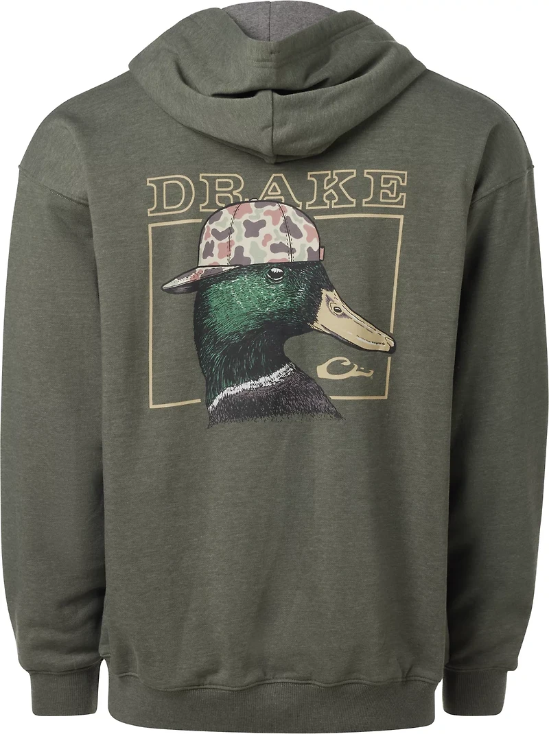 Drake Men's Back Cap Mallard Hoodie