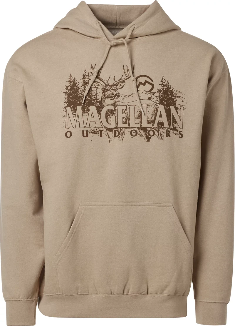 Magellan Outdoors Men's Deer Sketch Hoodie