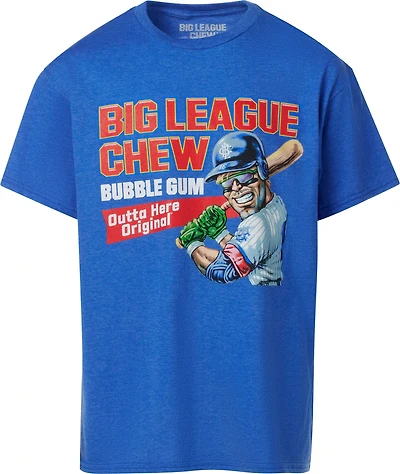 Big League Chew Boys' Rally Blue Raspberry Short Sleeve T-shirt