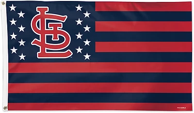 Wincraft St. Louis Cardinals Stars & Stripes 3X5 Deluxe Flag
