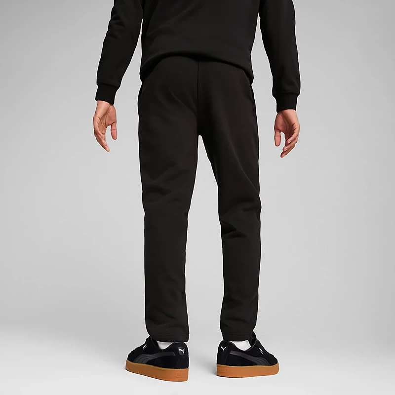 PUMA Men's Essential Open-Hem Fleece Sweatpants