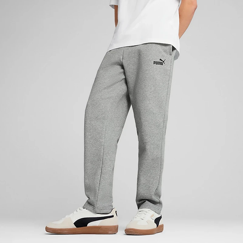 PUMA Men's Essential Open-Hem Fleece Sweatpants