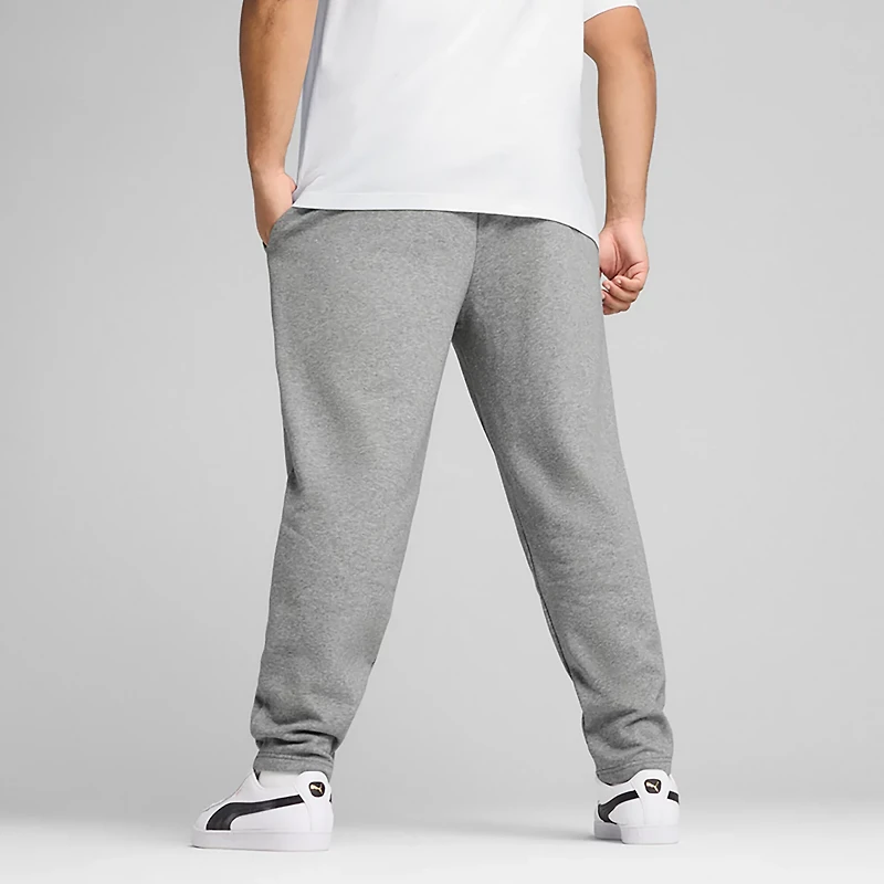 PUMA Men's Essential Open-Hem Fleece Sweatpants
