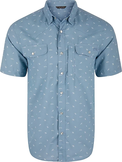 Drake Men's Cinco Ranch Western Shirt