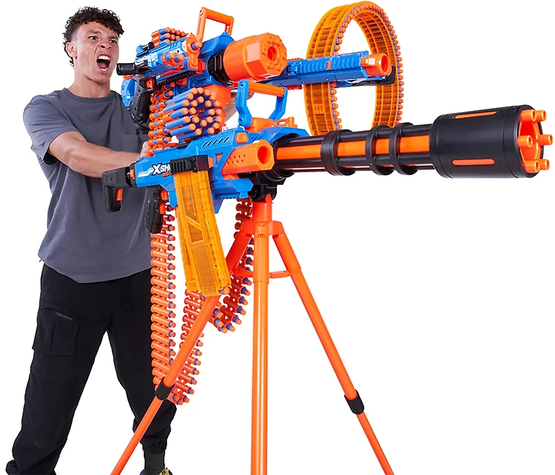 ZURU XSHOT Insanity Motorized Clip Mania Dart Blaster