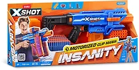 ZURU XSHOT Insanity Motorized Clip Mania Dart Blaster