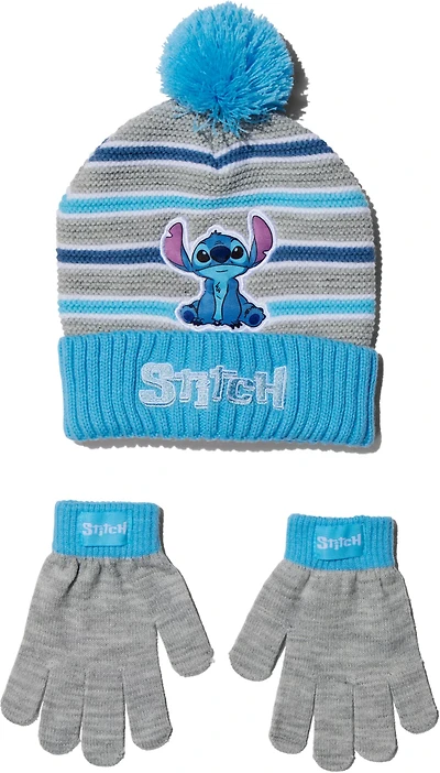 Berkshire Fashion Boys' Stitch Hat and Glove Set