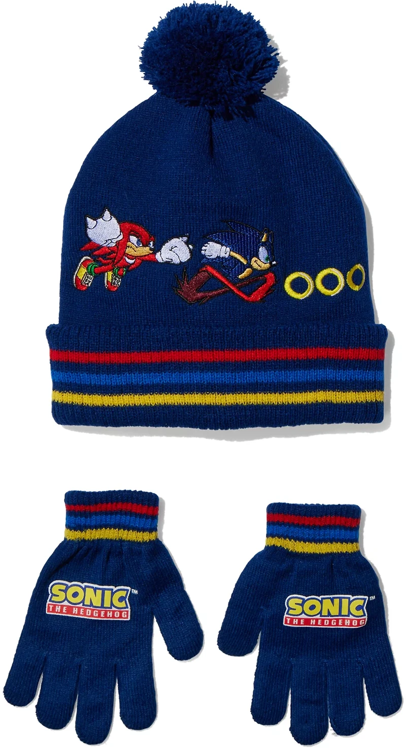 Berkshire Fashion Boys' Sonic Hat and Glove Set
